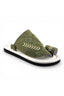 White / Olive Green