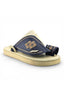 Beige / Navy Blue
