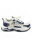 White / Navy Blue