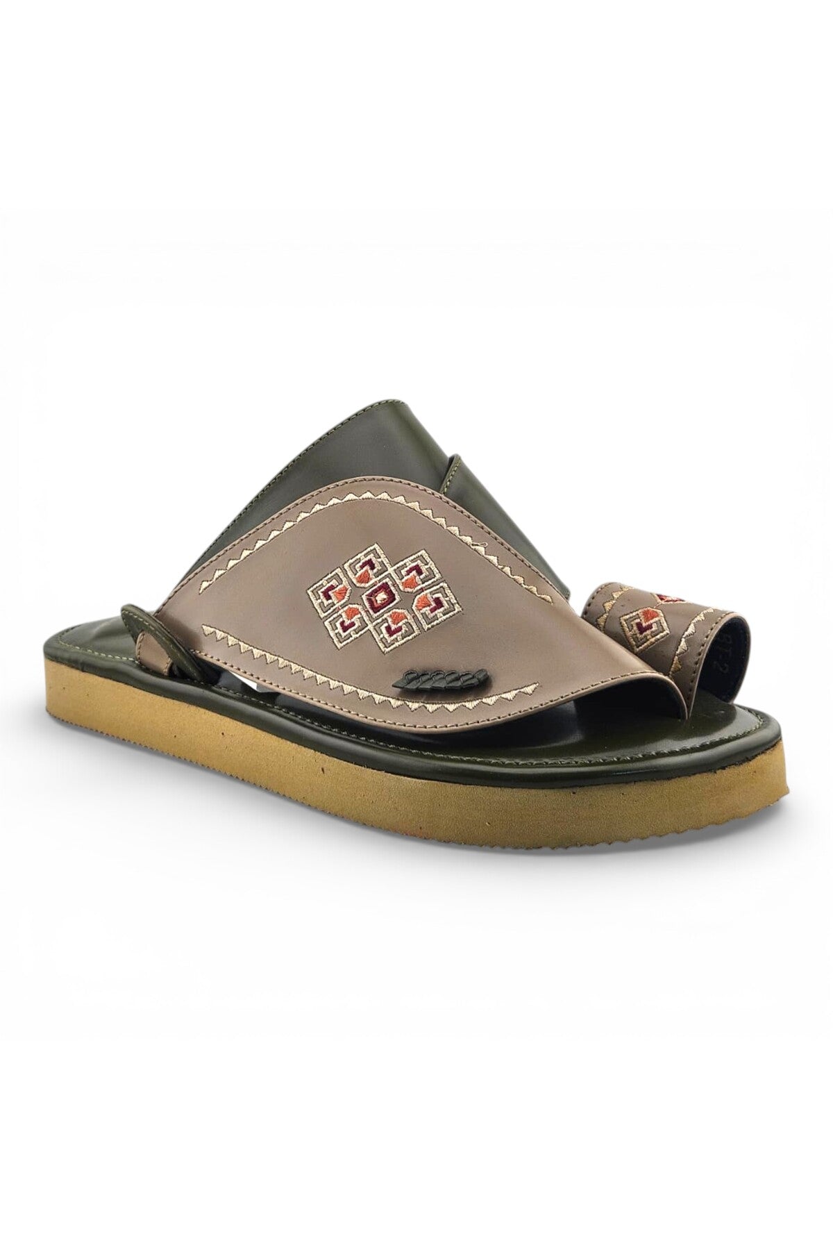 Biscuit / Olive Green Main image