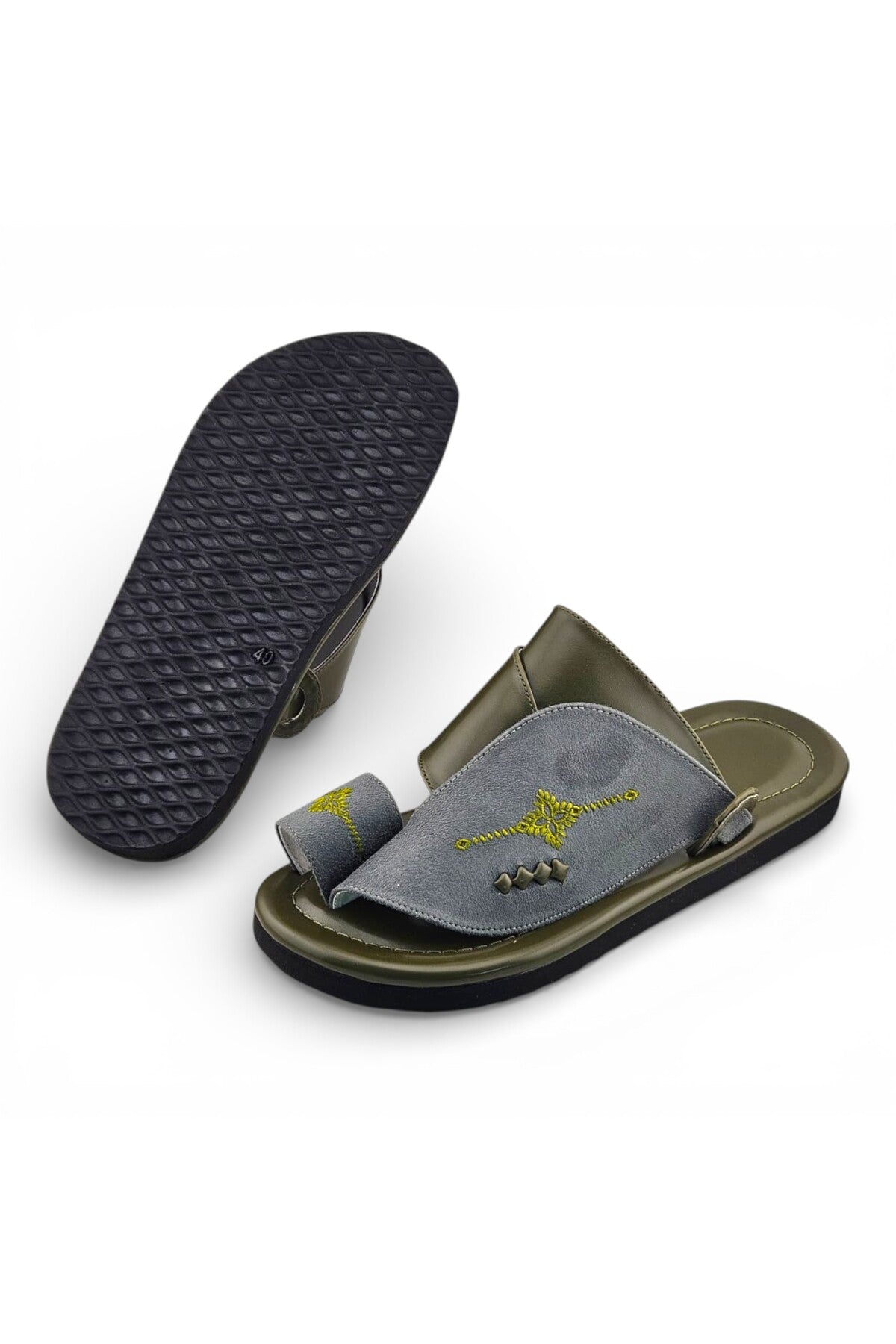 Olive Green / Grey