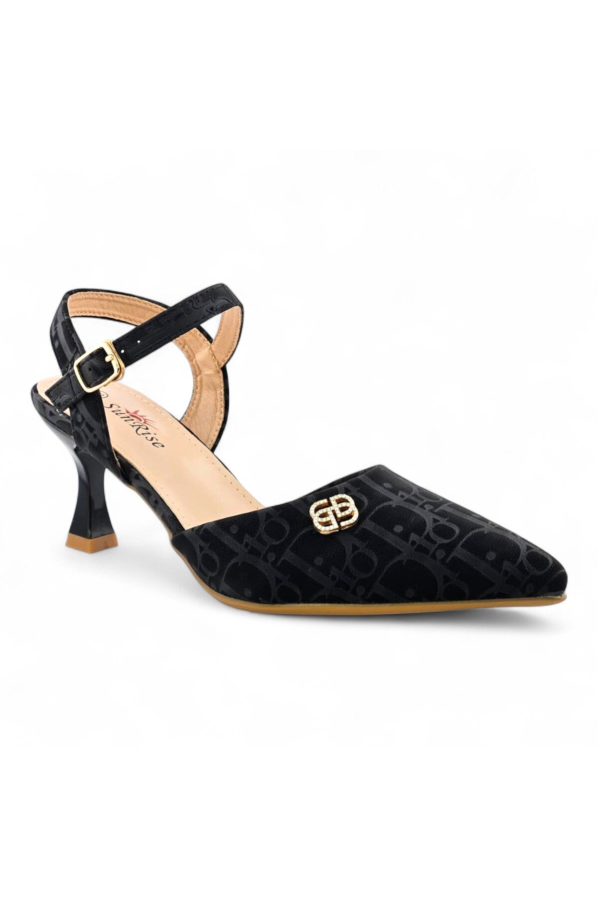 Sunrise Closed-Toe Ankle-Strap Women's Heels | F28188-1 Secondary image