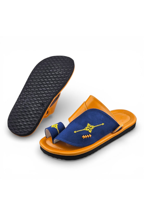 Navy Blue / Yellow