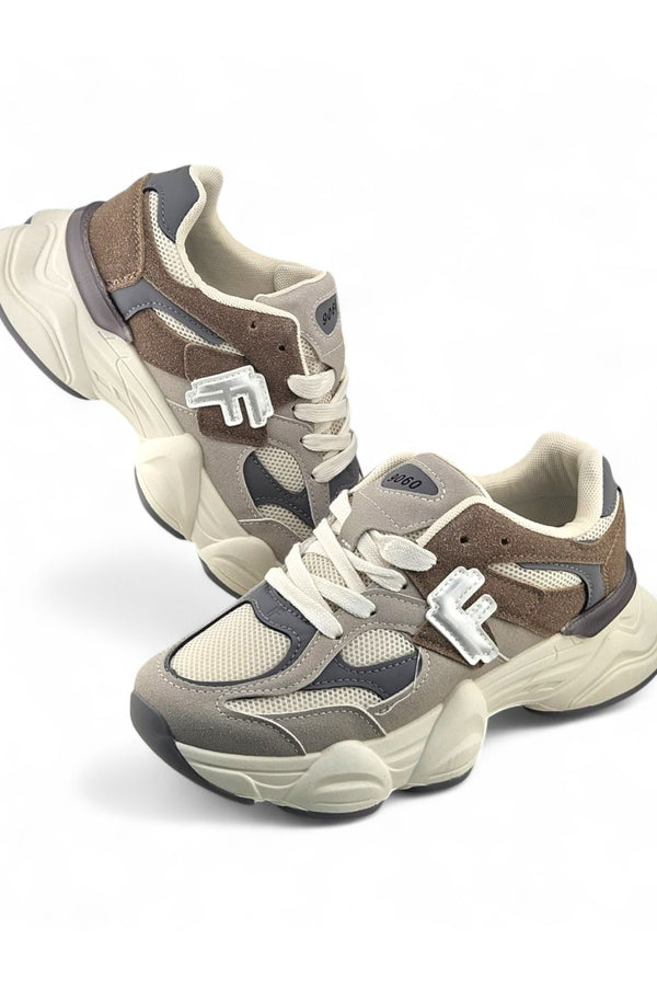 Beige / Dark Khaki