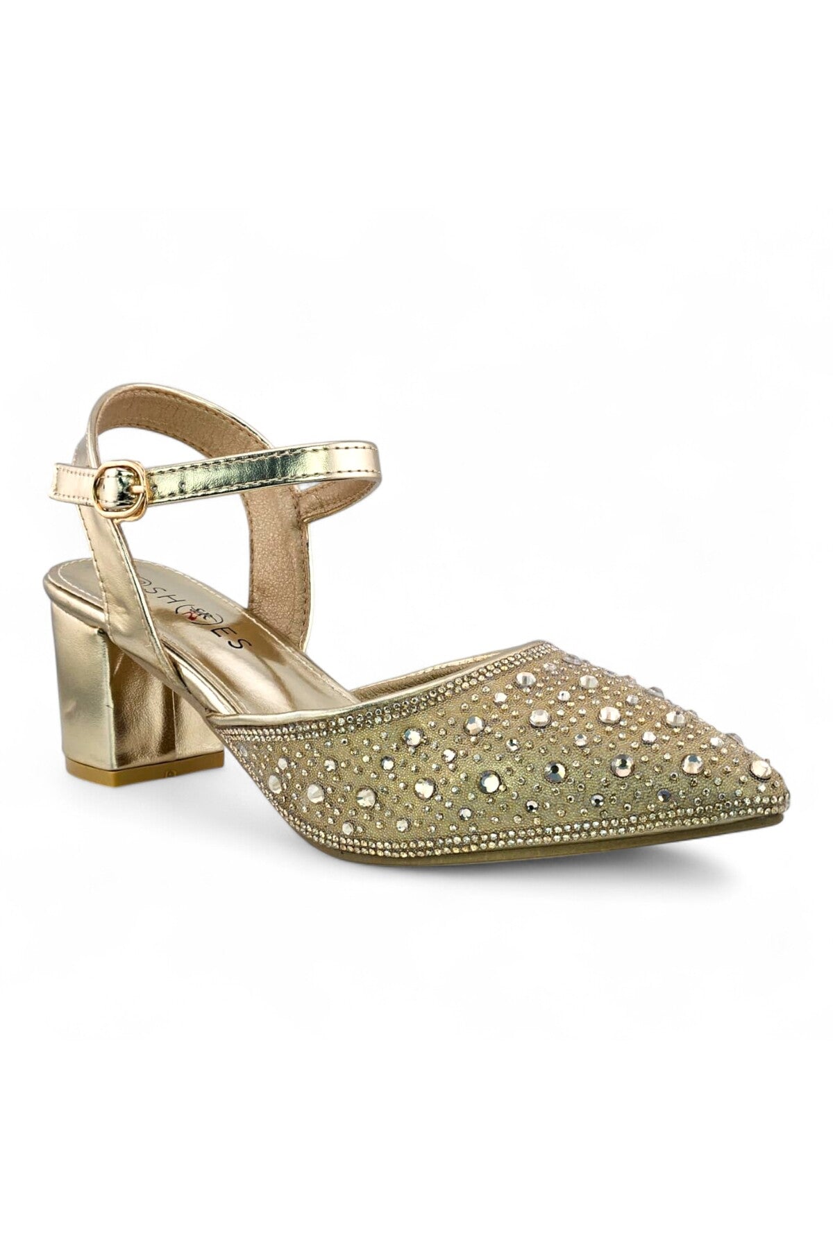 Sunrise Pearl Ankle-Strap Women's Heels | SR132 Secondary image