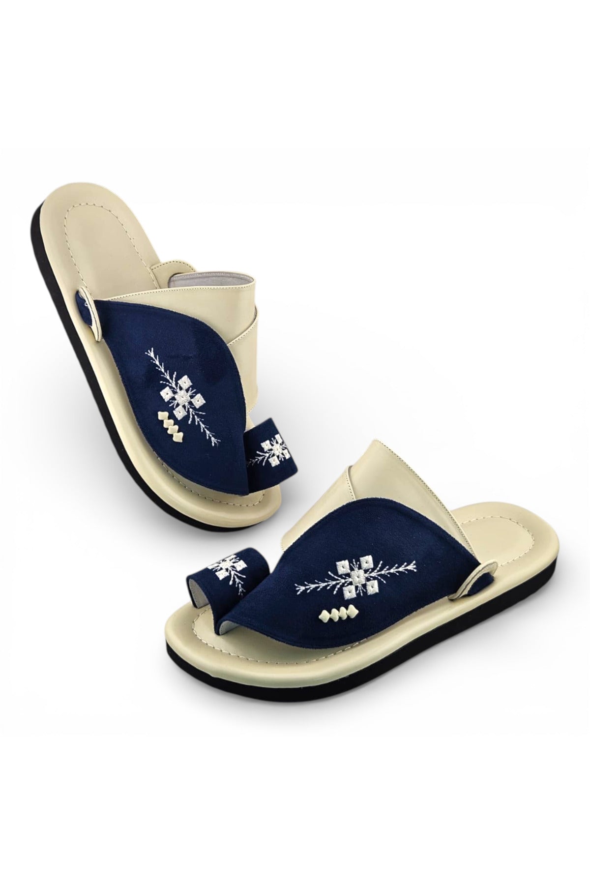 Navy Blue / Cream