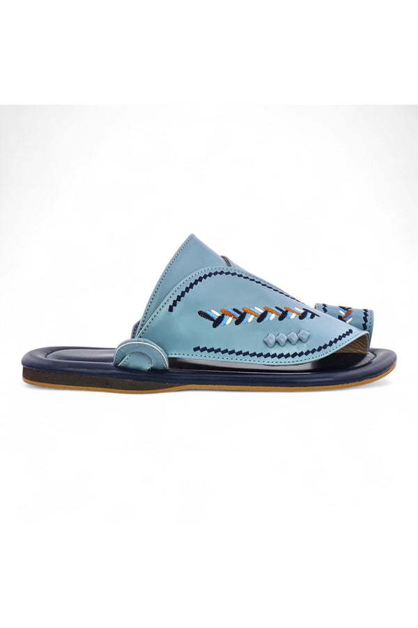 Light Sky Blue / Navy Blue