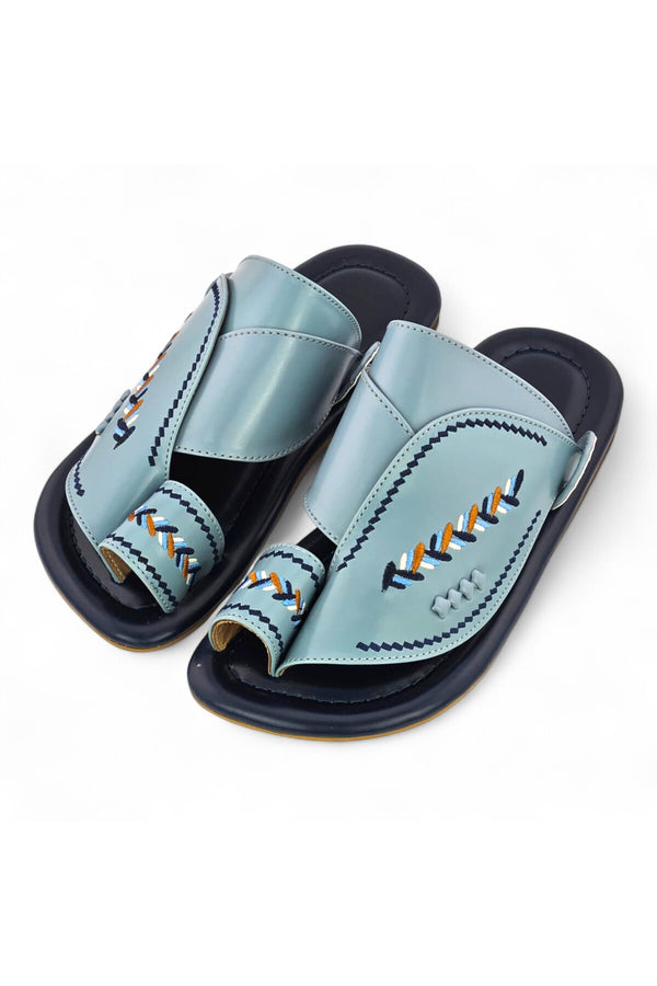 Light Sky Blue / Navy Blue
