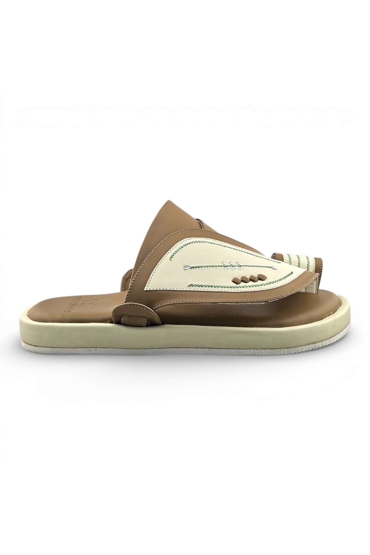 Al Fanoos Traditional Comfort Arabic Sandals for Men | 9002 Secondary image