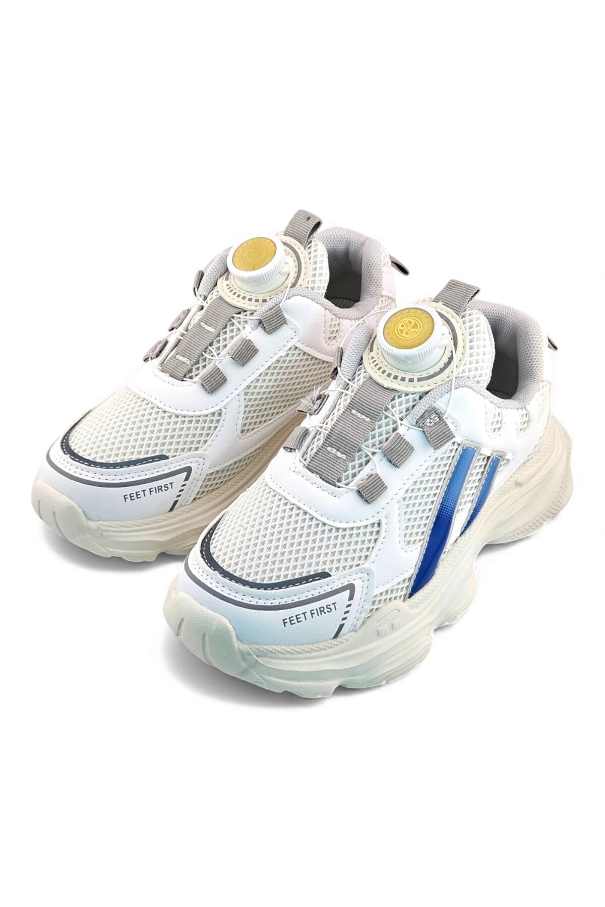 White / Blue