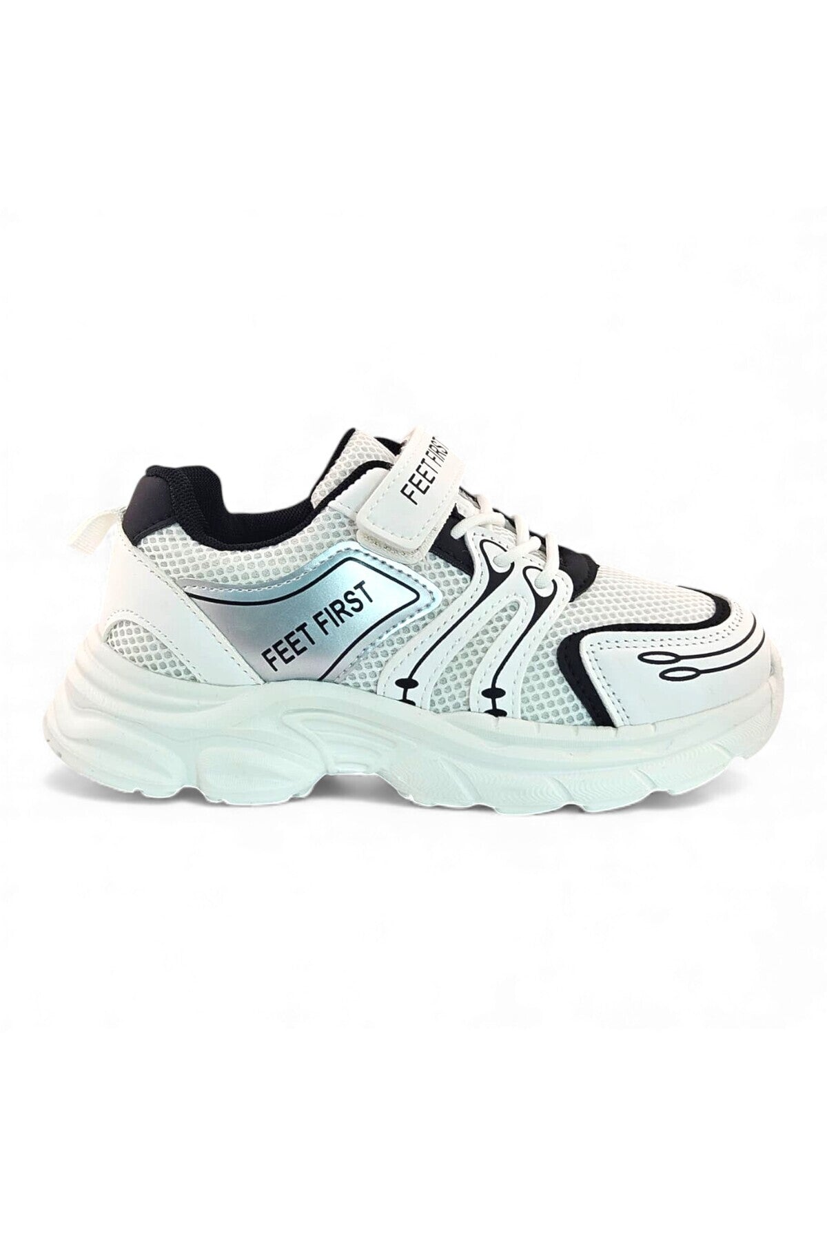 White / Black / Silver