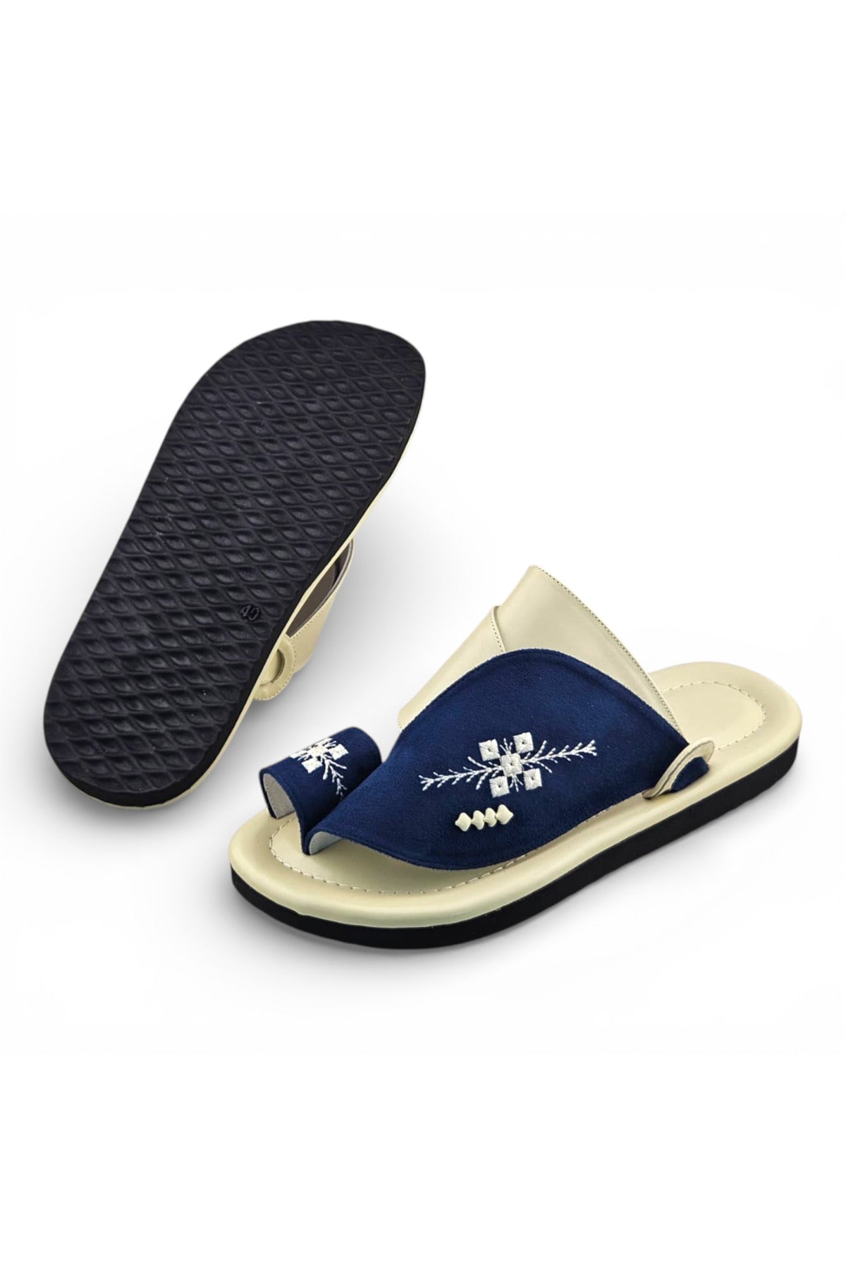Navy Blue / Cream
