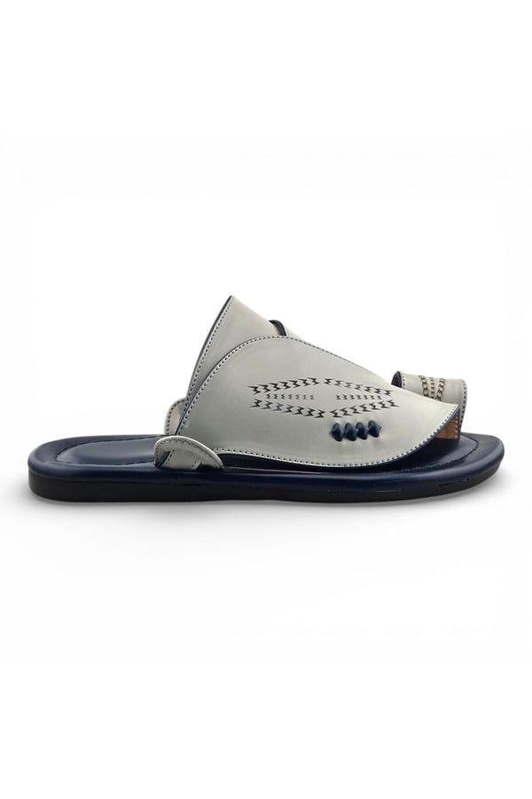 Light Grey / Green / Sky Blue