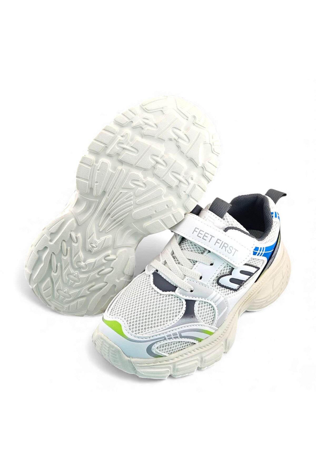 White / Light Beige / Grey
