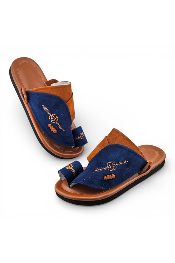 Dark Mustard / Navy Blue