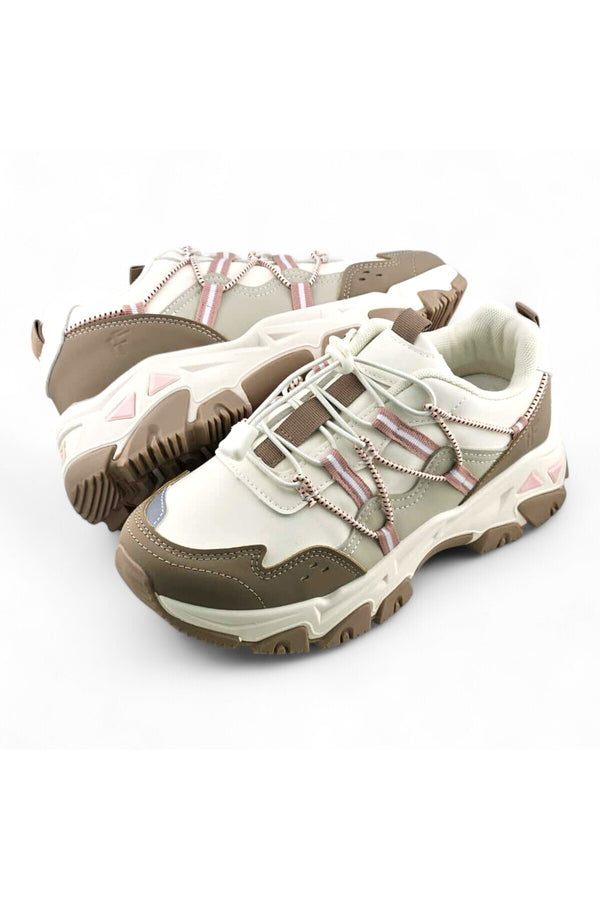 Beige / Purple