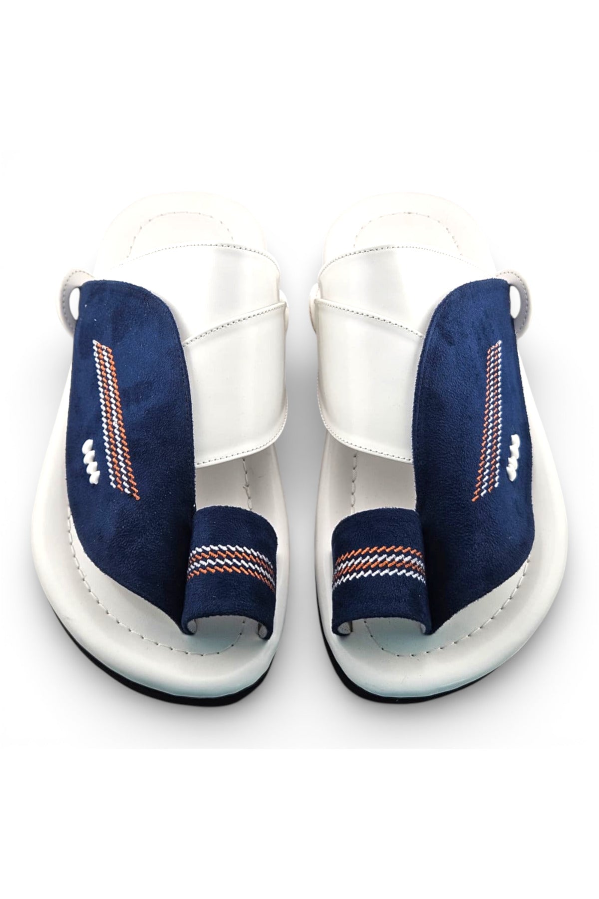 Navy Blue / White