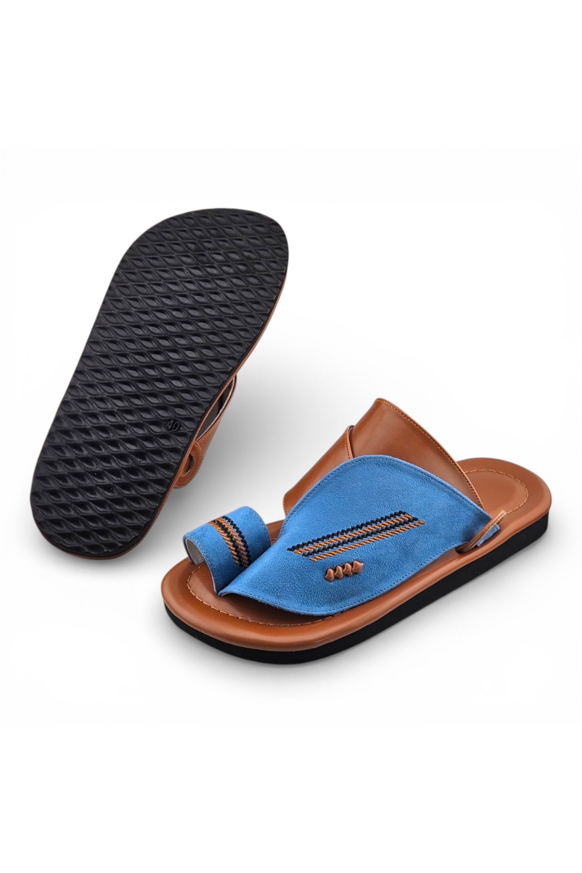 Light Sky Blue / Dark Mustard