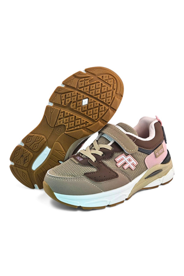 Khaki / Pink
