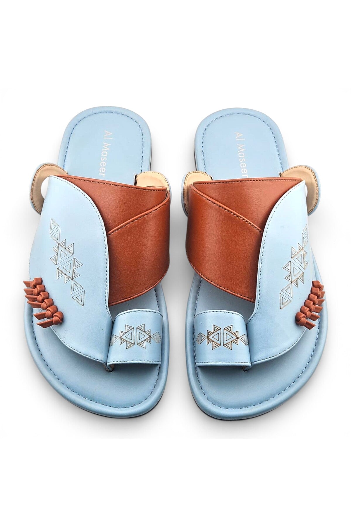 Blue / Tan