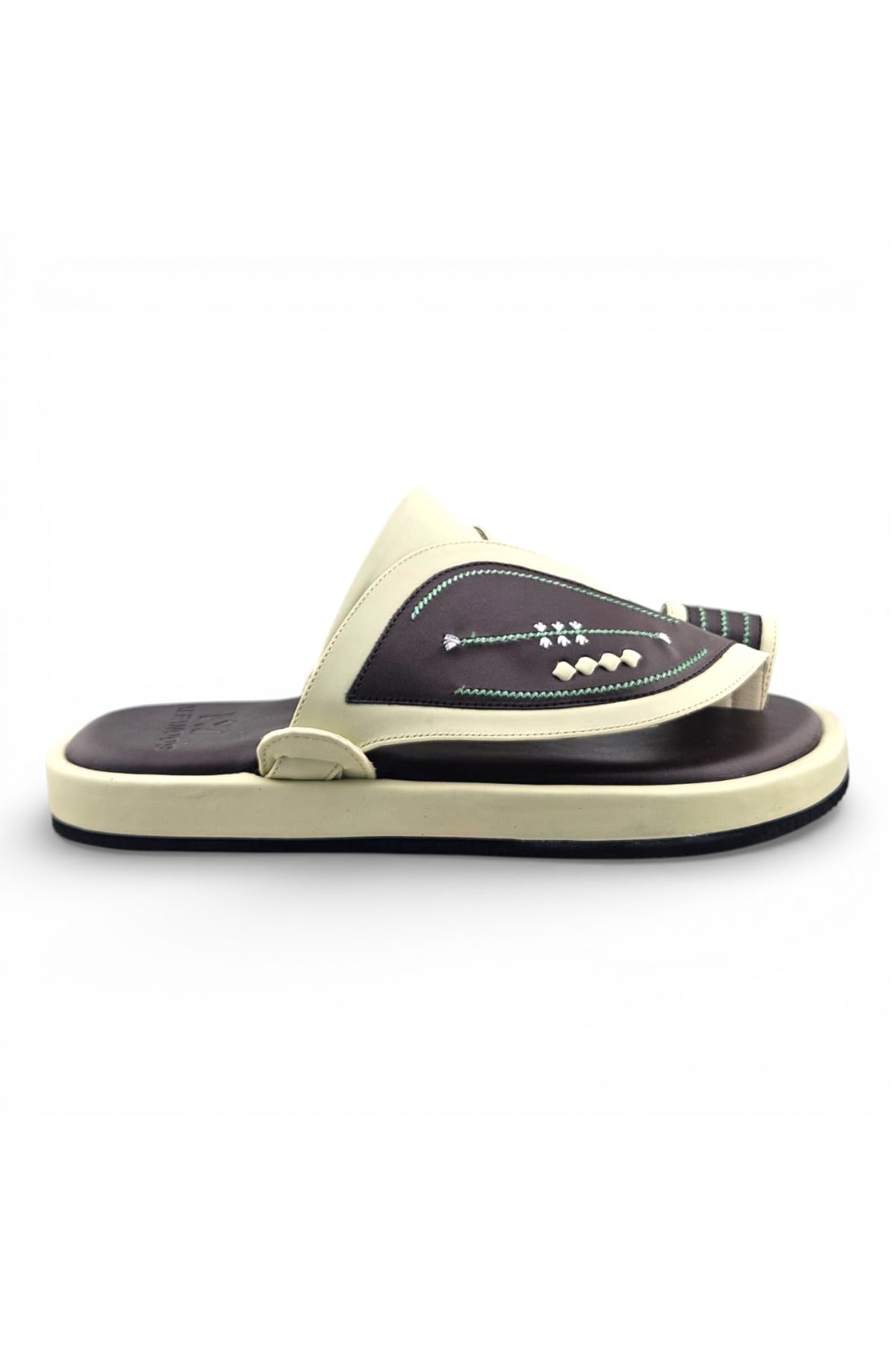 Al Fanoos Traditional Comfort Arabic Sandals for Men | 9002 Secondary image