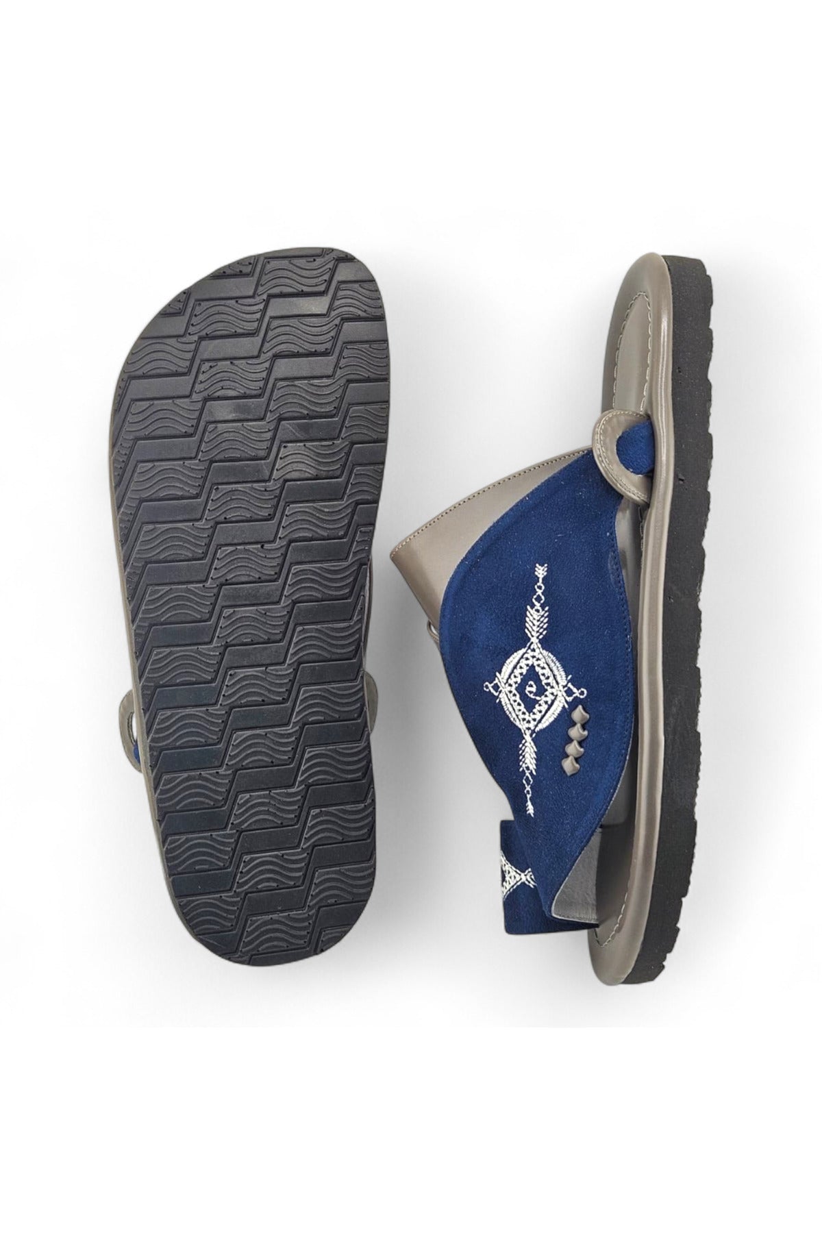 Navy Blue / Light Grey