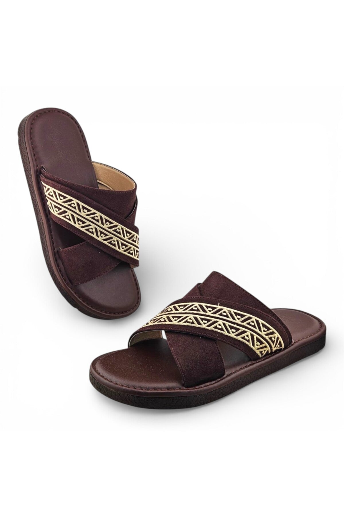 Footprint Arabic Sandals for Men | 4EVER 06018 Secondary image