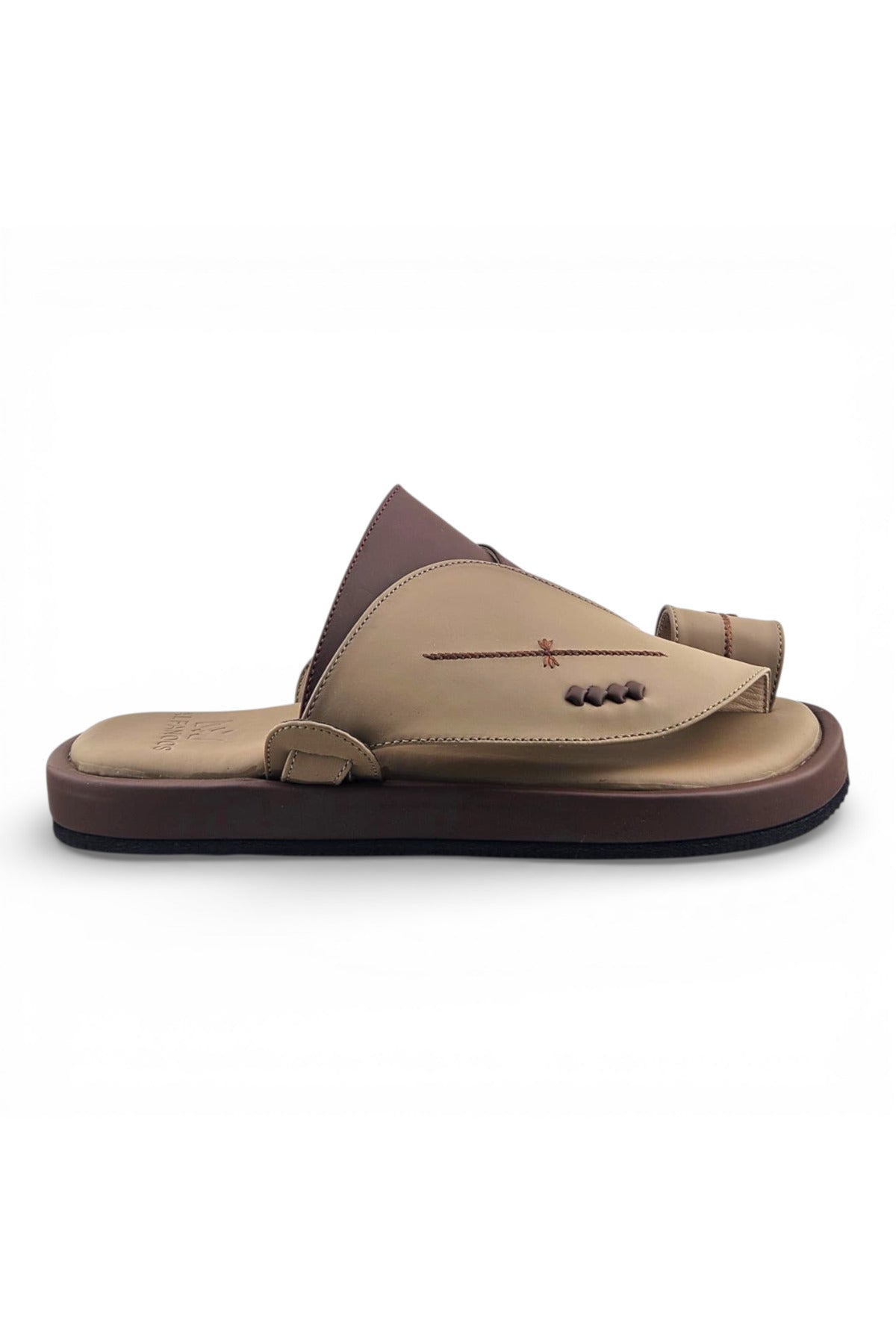 Al Fanoos Traditional Comfort Arabic Sandals for Men | 9003 Secondary image