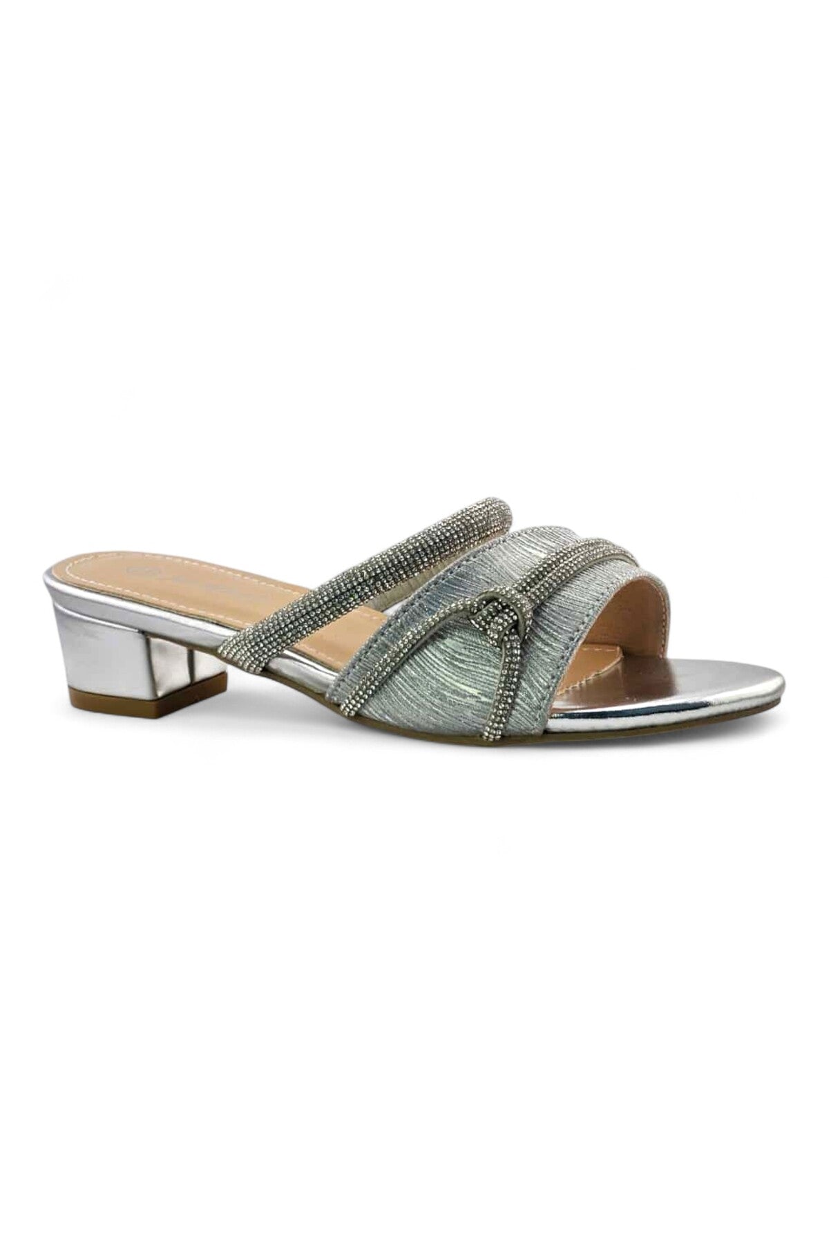 Jasmine Double-Strap Slip-On Kids Sandals | 11-2 Secondary image