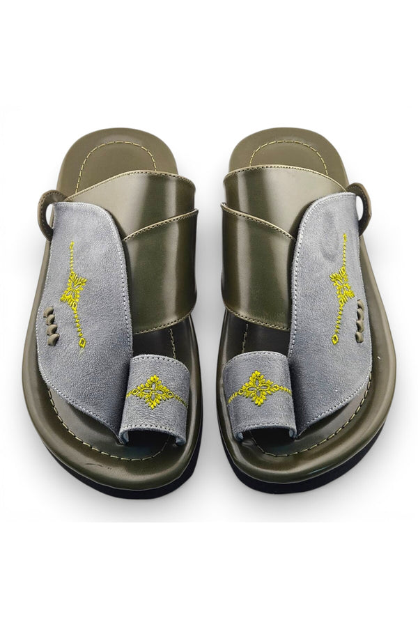 Olive Green / Grey