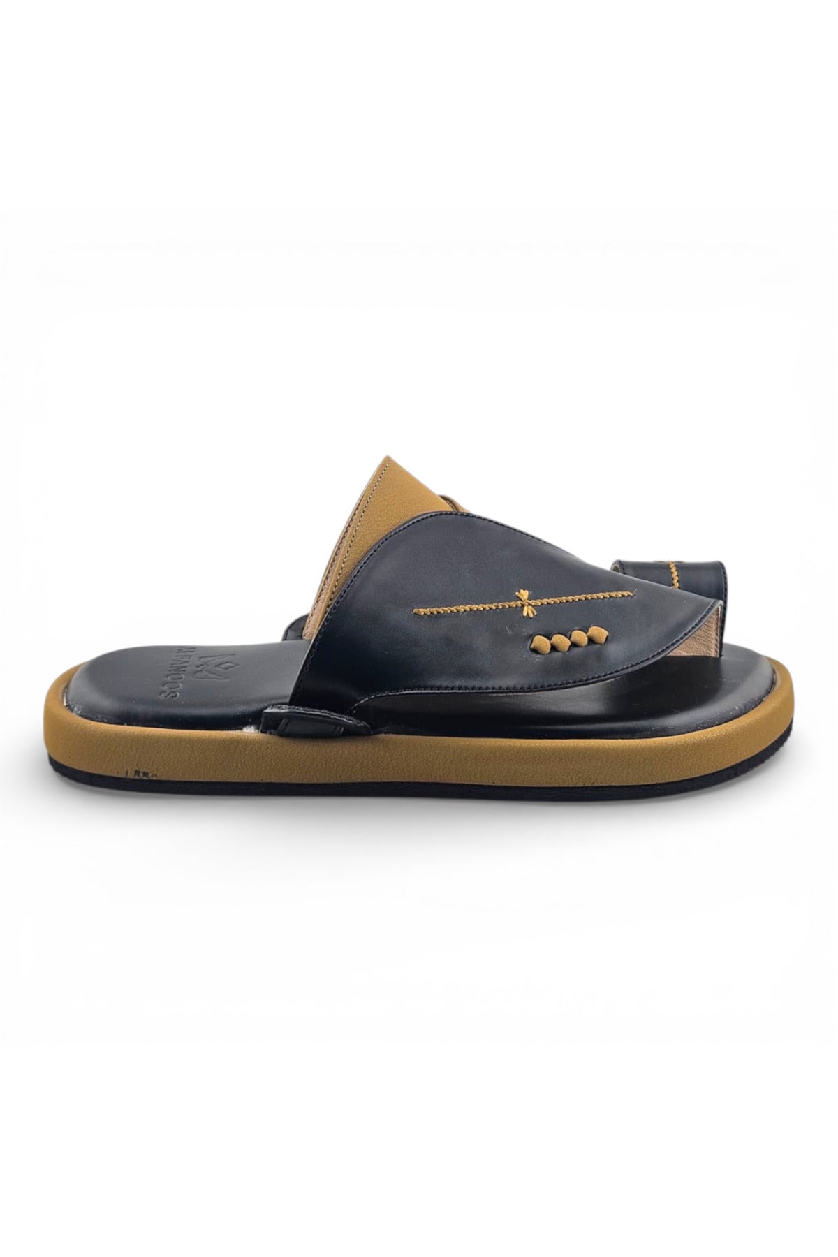 Al Fanoos Traditional Comfort Arabic Sandals for Men | 9003 Secondary image