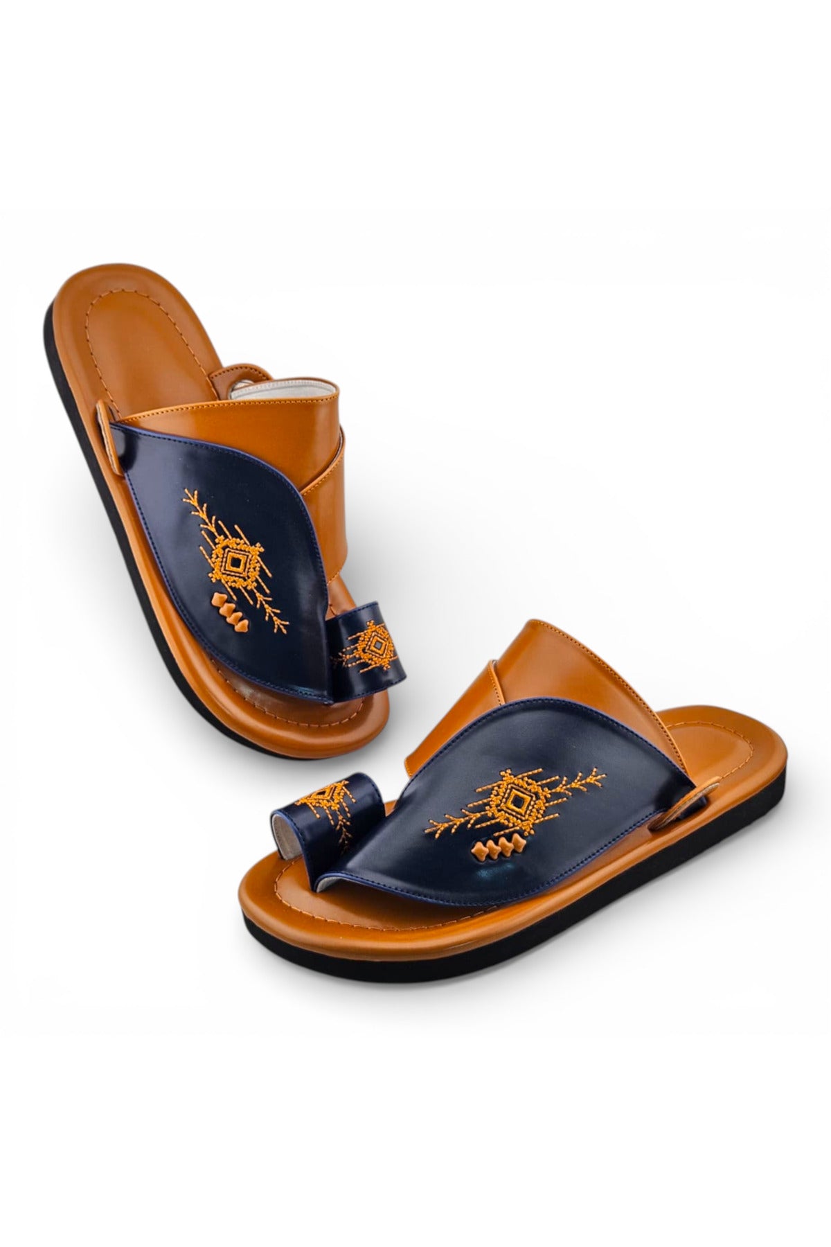 Navy Blue / Beige