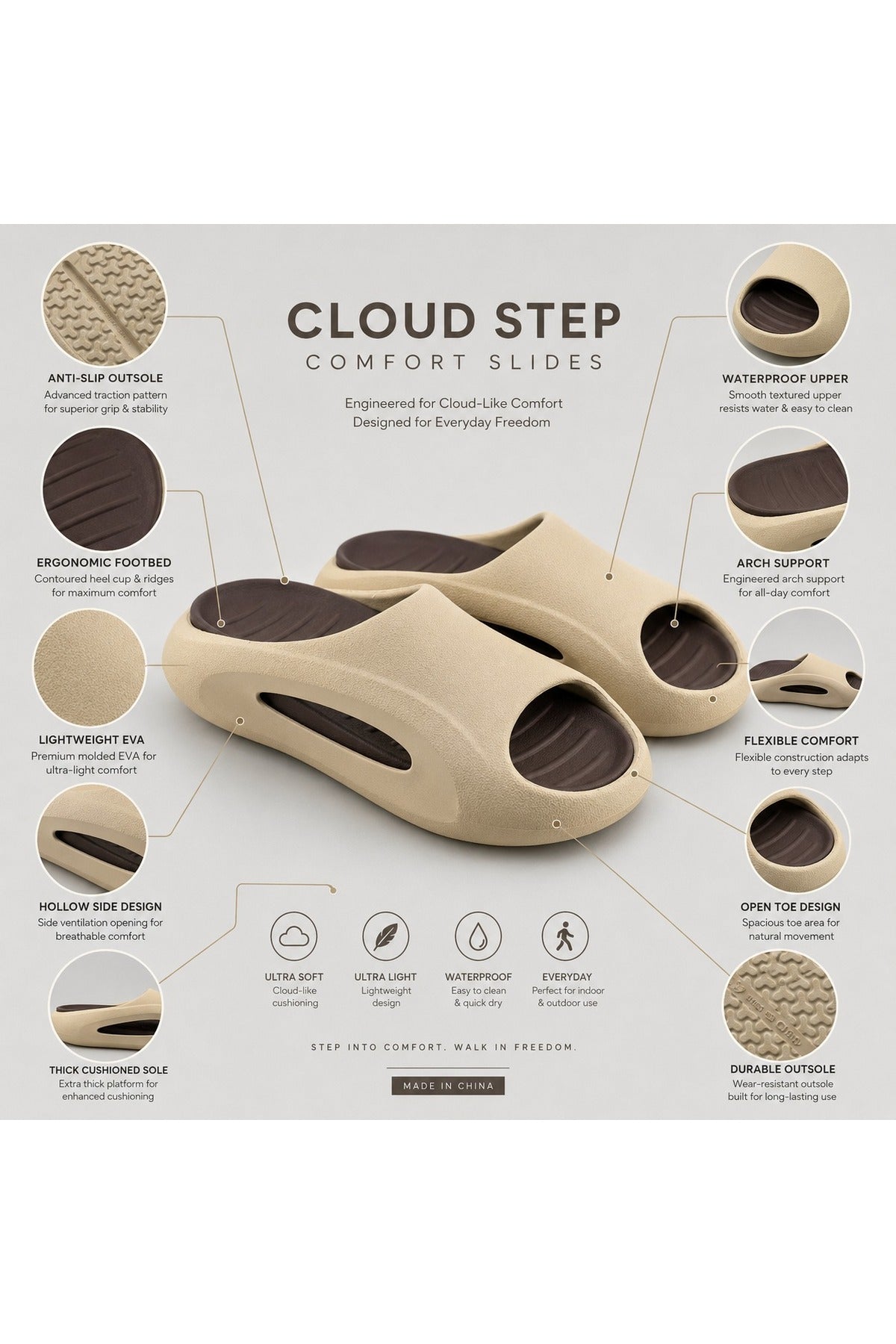 Feet First Everyday Comfort Women's Sandals | 86-472-02 Secondary image
