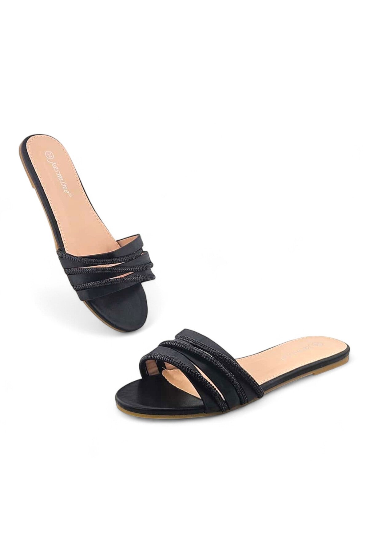 Jasmine Open-Toe Embellished Kids Sandals | 55-2 Secondary image
