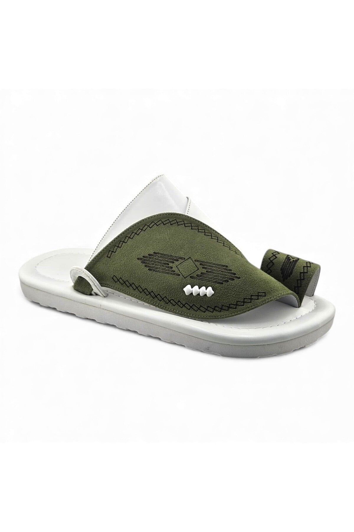 Light Olive Green / White Main image