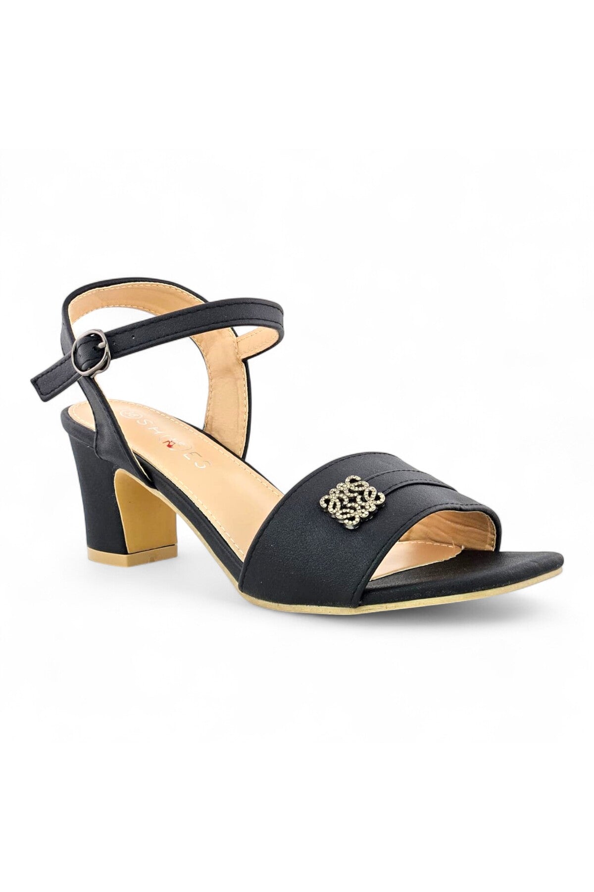 Sunrise Ankle-Strap Block-Heel Women's Heels | SR41 3 Secondary image