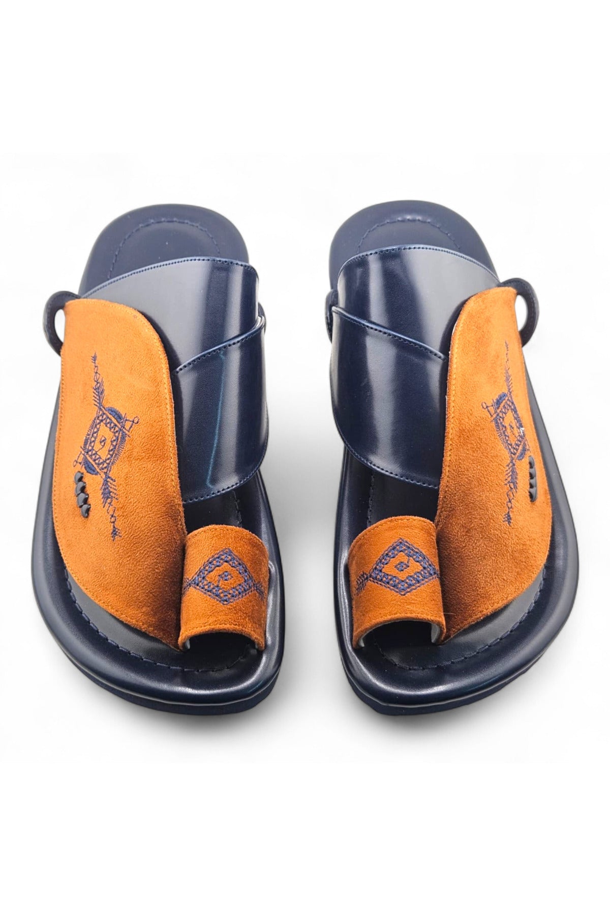 Dark Mustard / Navy Blue
