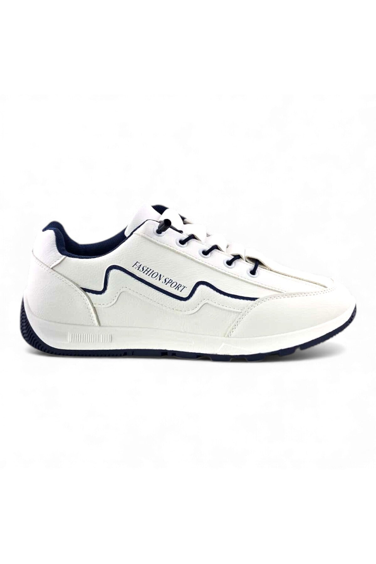 White / Dark Blue