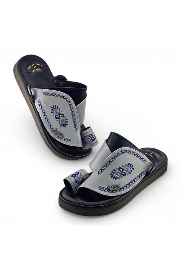 Navy Blue / Light Grey