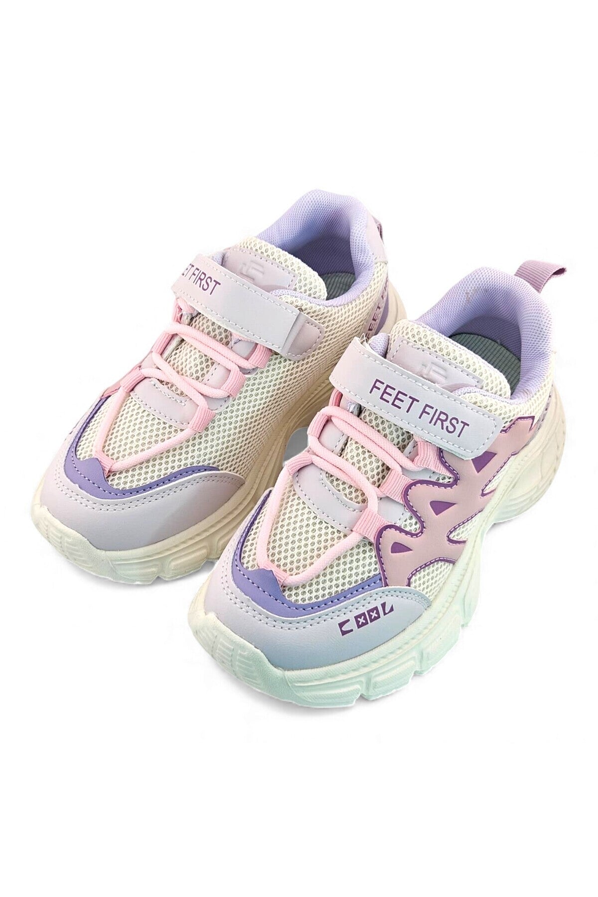 Beige / Purple / Pink