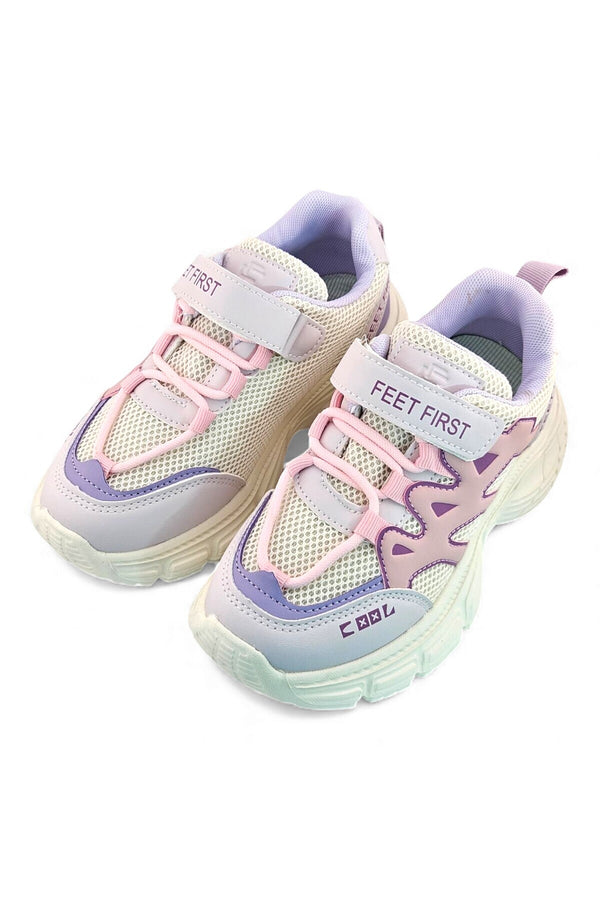 Beige / Purple / Pink