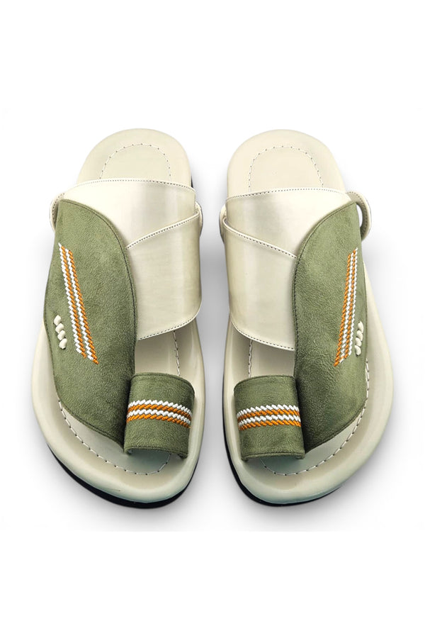 Olive Green / Cream
