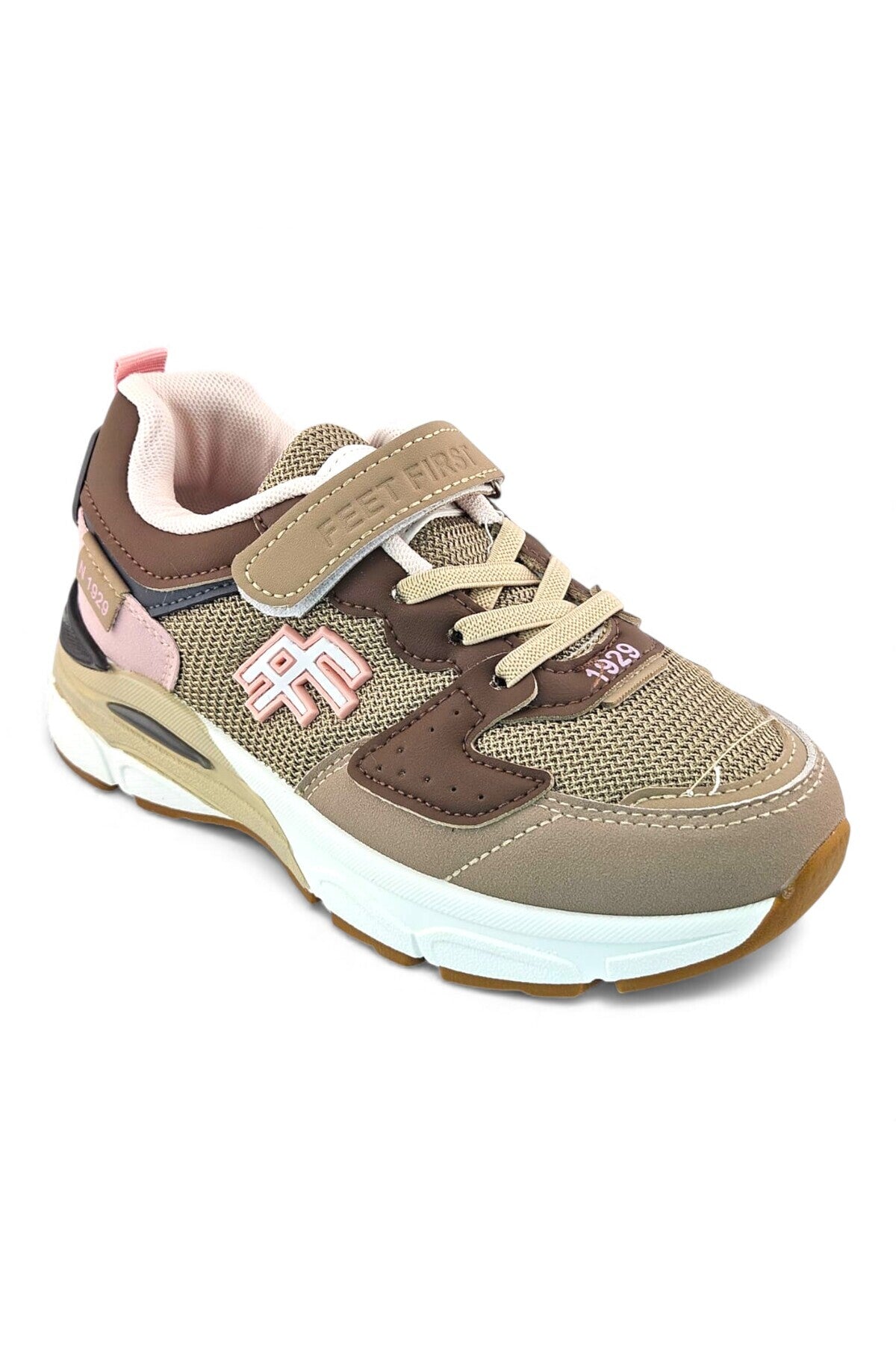 Khaki / Pink