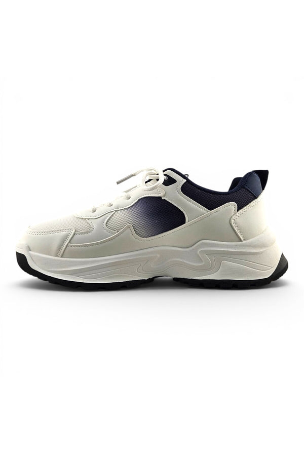 White / Navy Blue / Grey