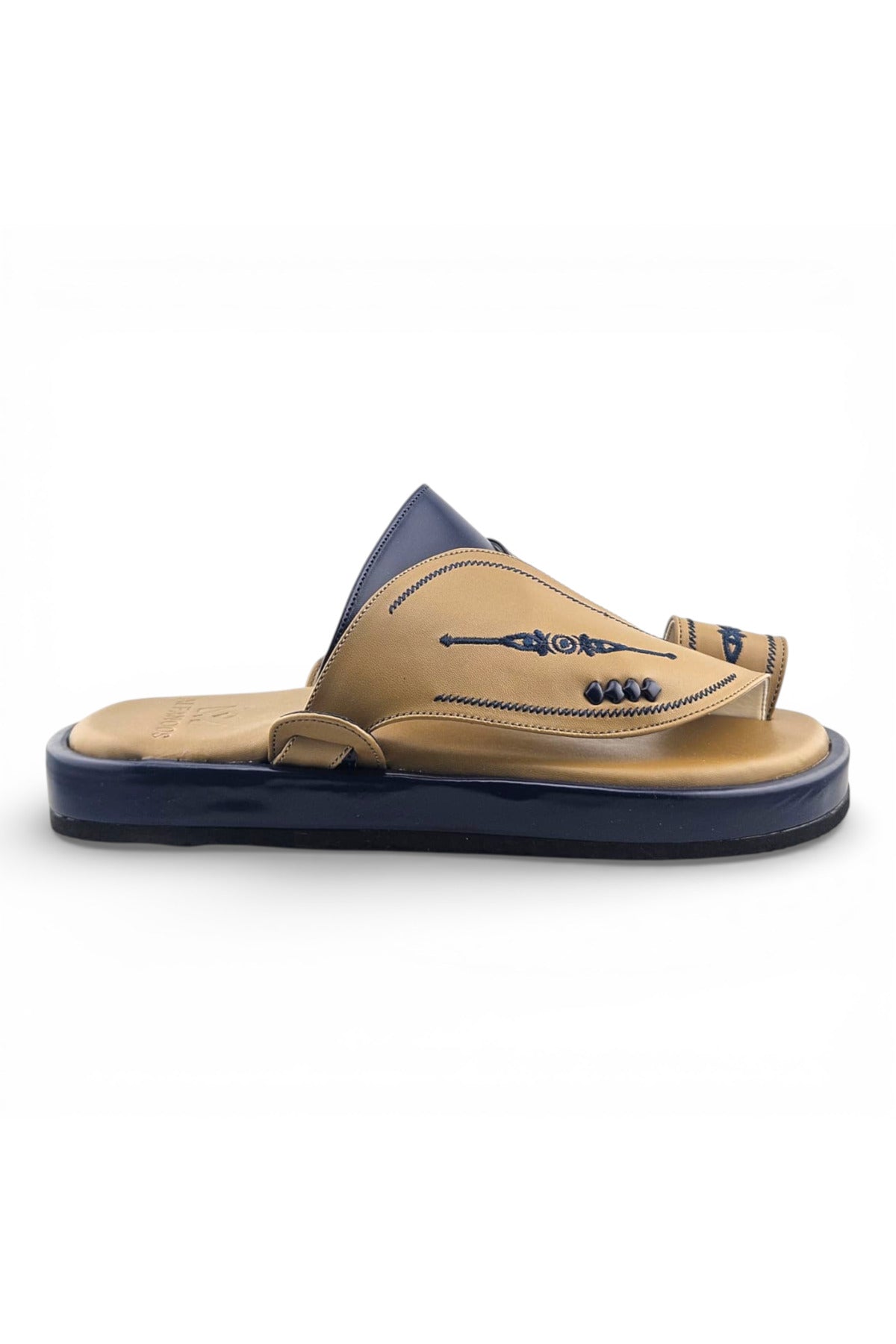 Al Fanoos Traditional Comfort Arabic Sandals for Men | 9001 Secondary image