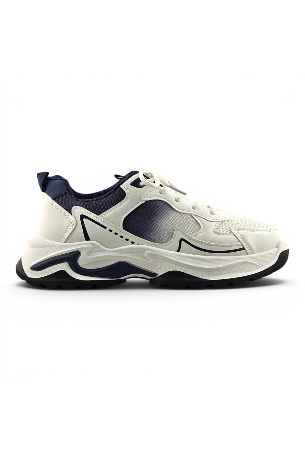 White / Navy Blue / Grey
