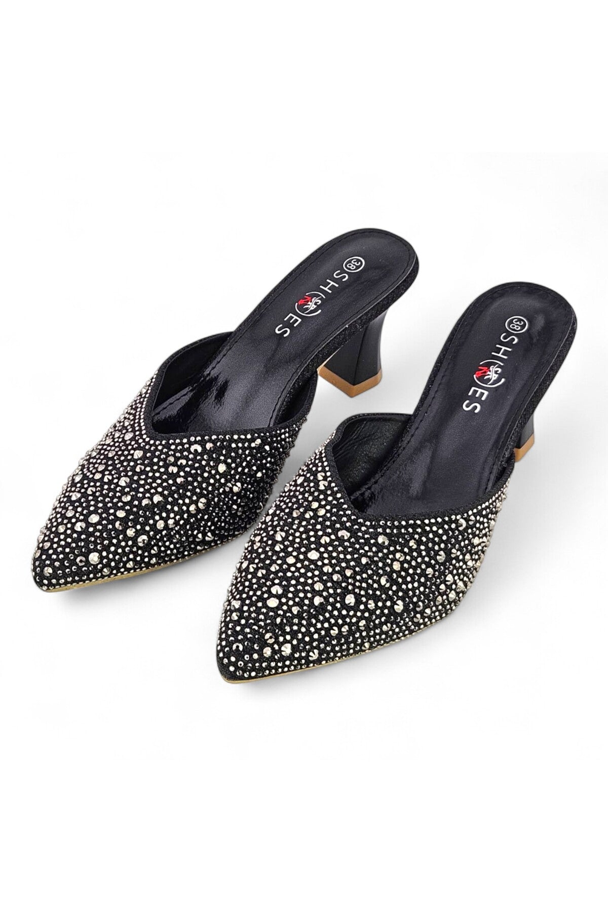 Sunrise Block-Heel Slip-On Women's Heels | SR-92 Secondary image