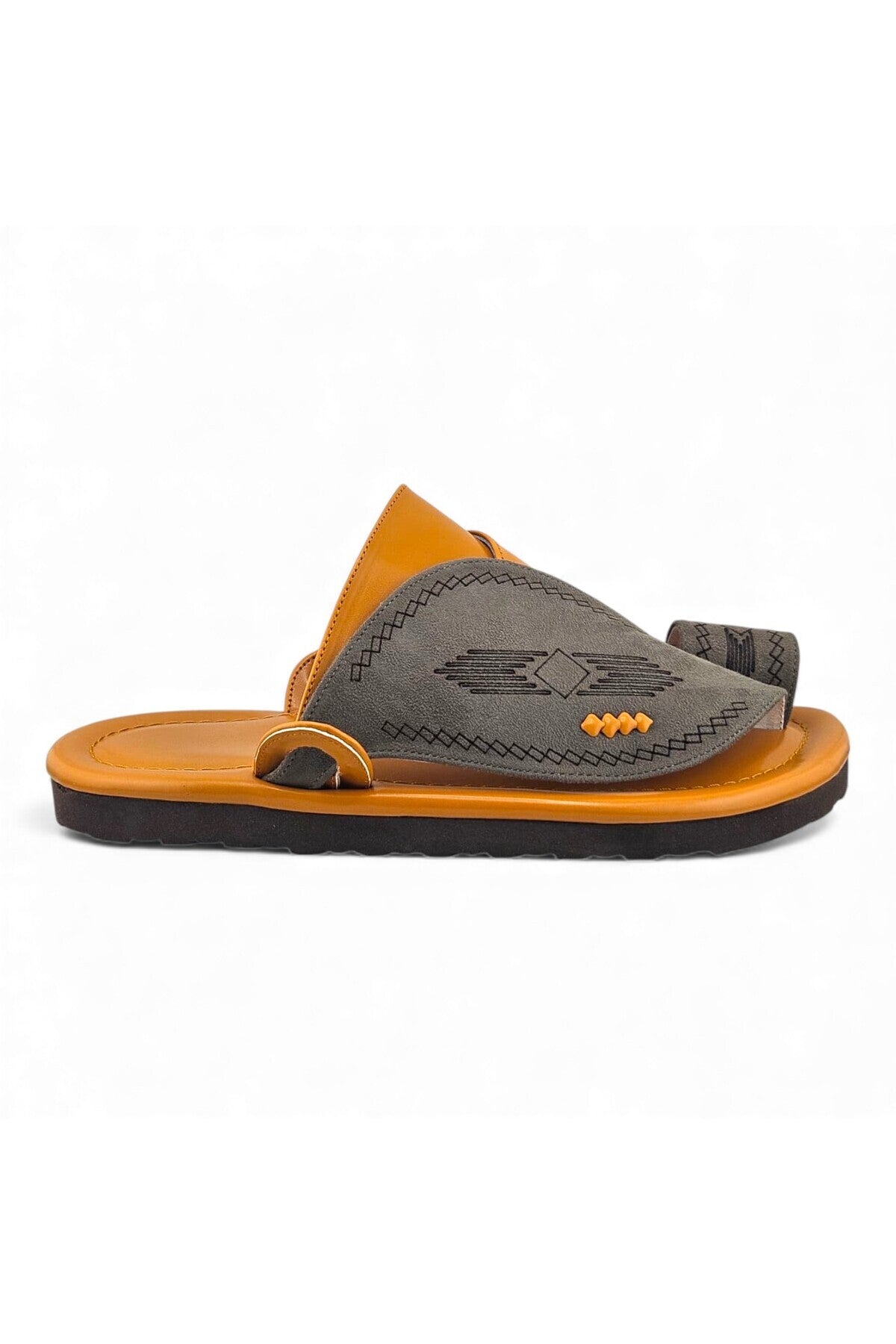 Al Fanoos Comfort Arabic Sandals for Men | 7008 Secondary image