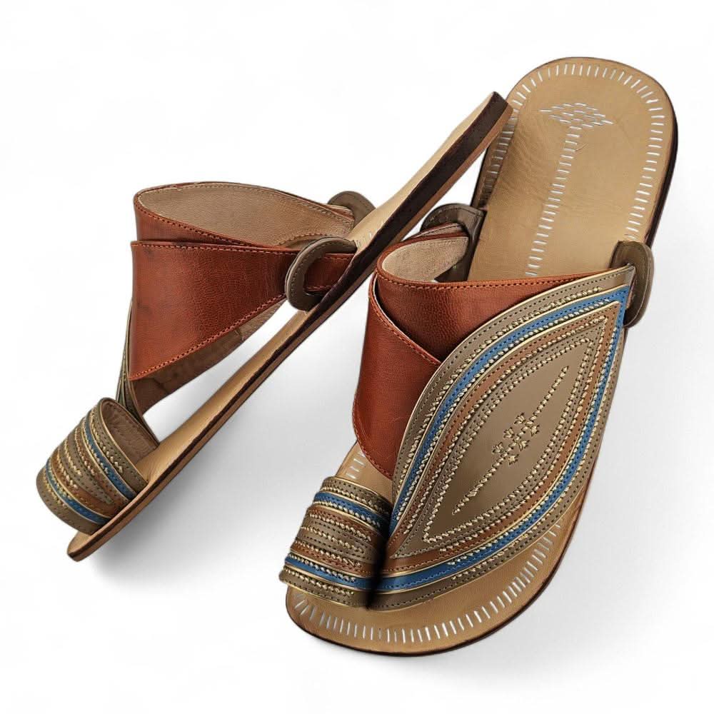 Camel / Sky Blue