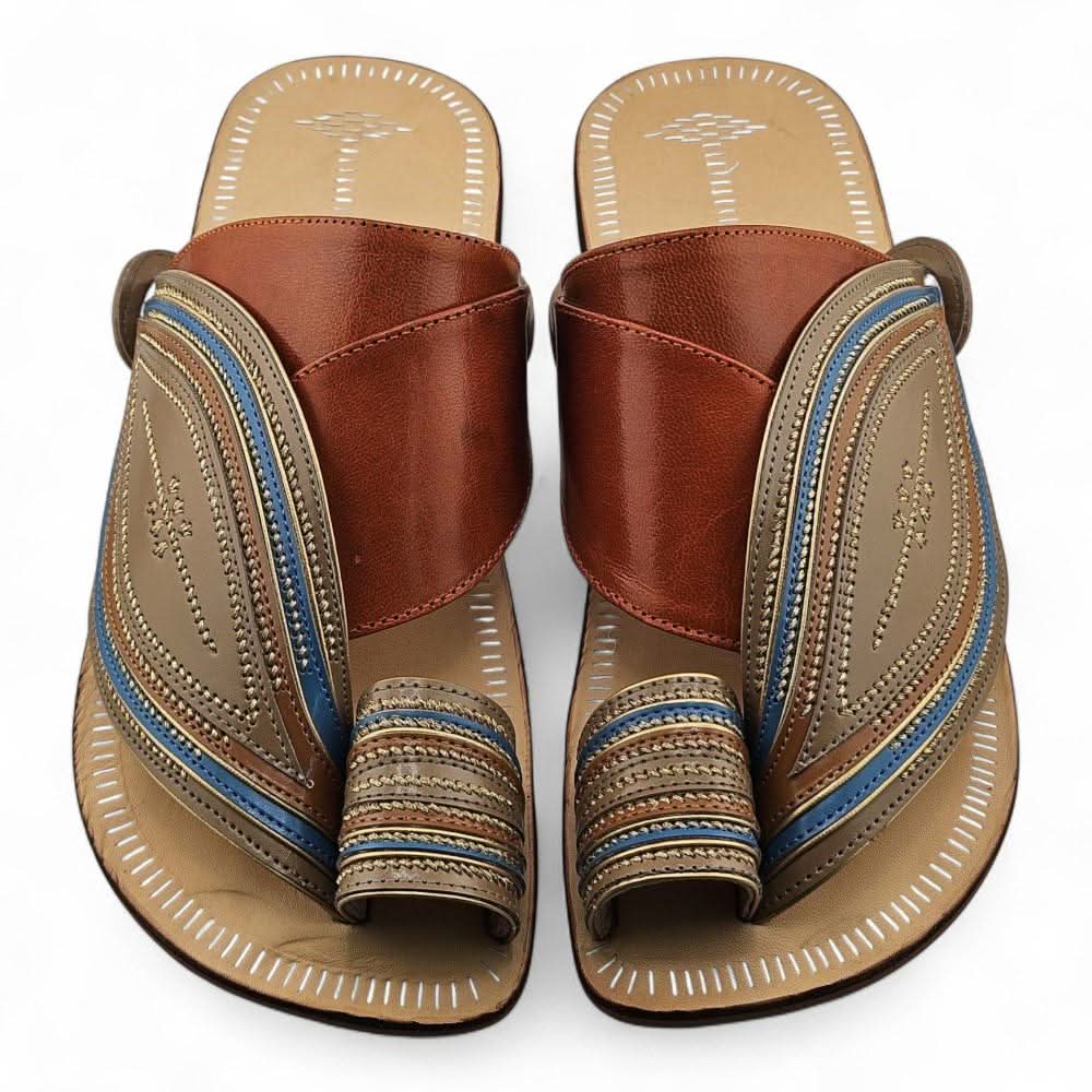 Camel / Sky Blue
